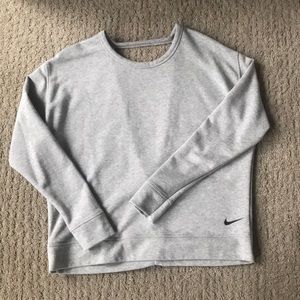 Women’s Nike/open back sweatshirt